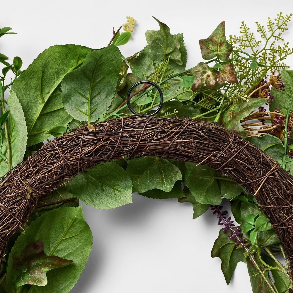 Mixed Floral Wreath - Threshold Studio McGee, Target - Picture 4 of 5